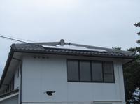 新庄寺町公会堂の太陽光発電システムの写真1