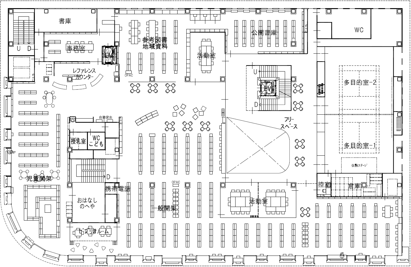 2階平面図