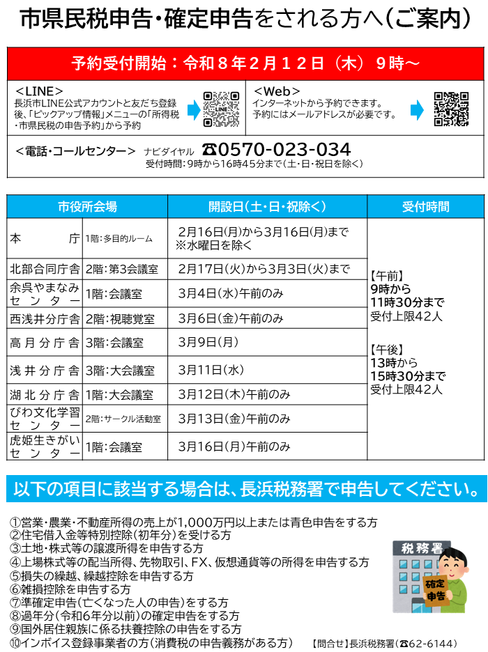 予約の案内画像