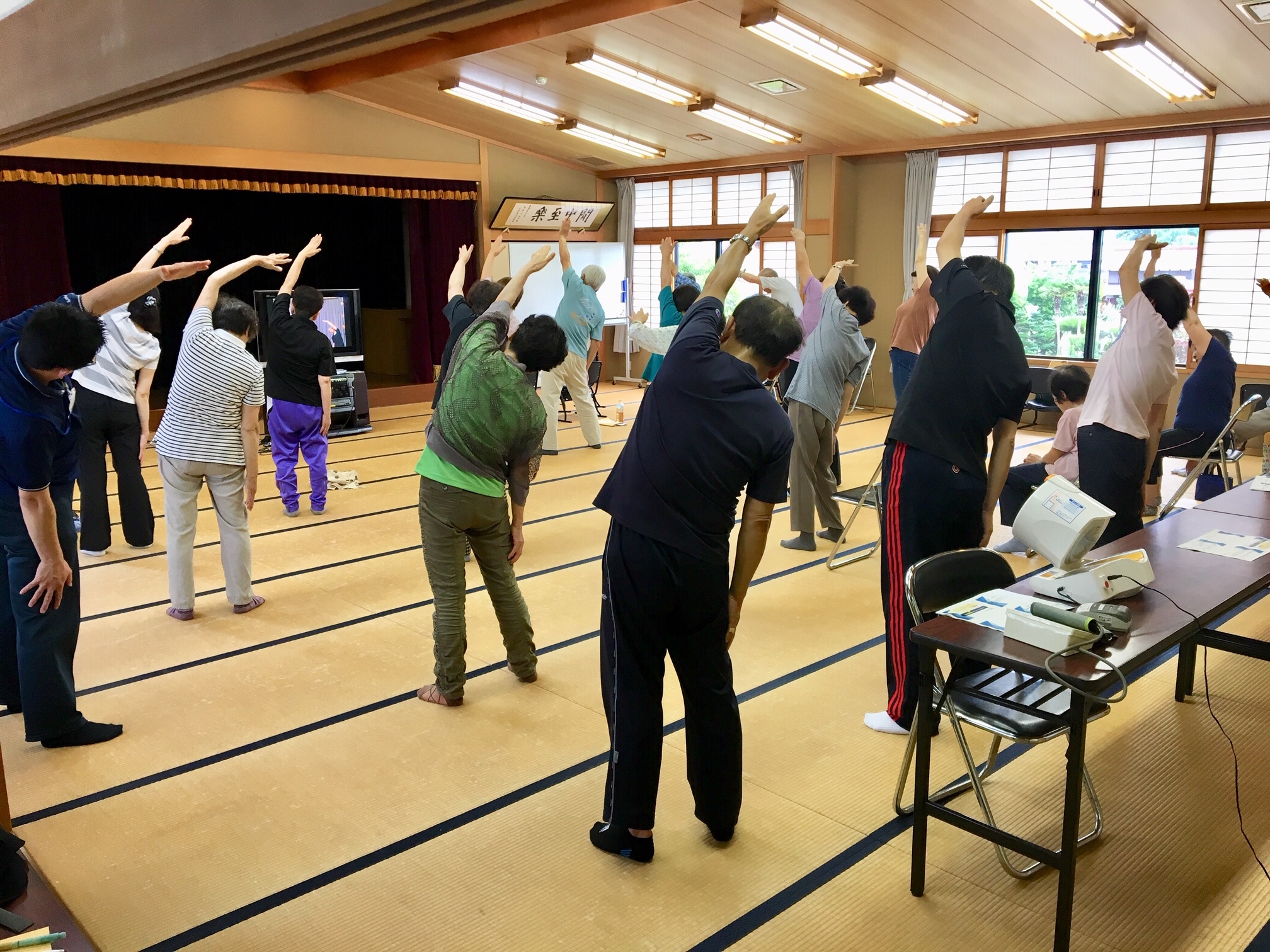 転倒予防教室実施の様子の写真
