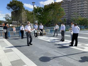 現地調査議の様子