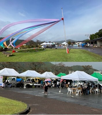 余呉湖まつりの様子