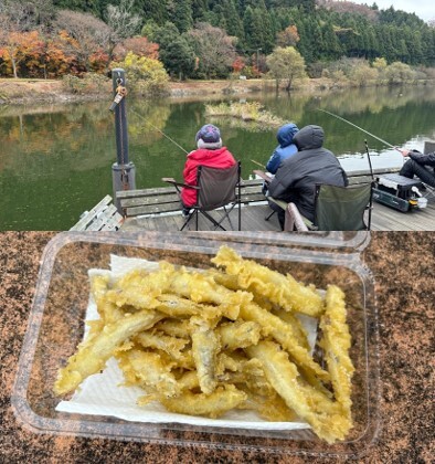 ワカサギ釣り