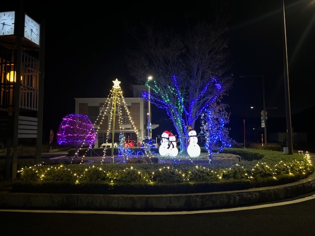 高月駅イルミネーション