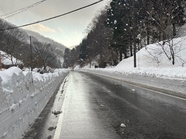 中河内積雪