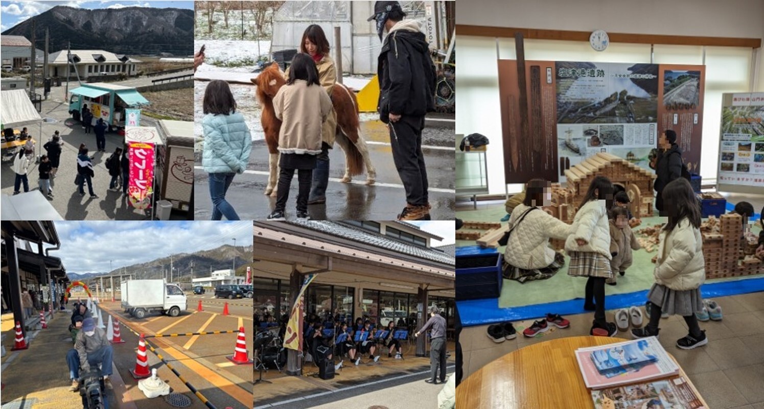 道の駅まつりの様子