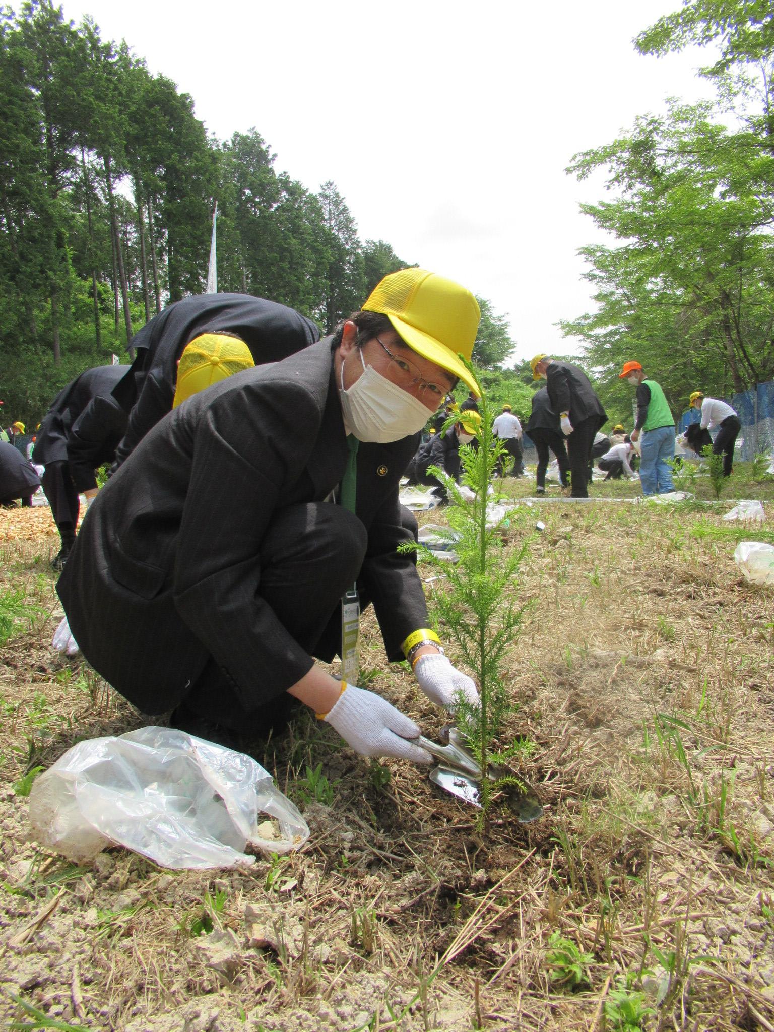 植樹祭風景1