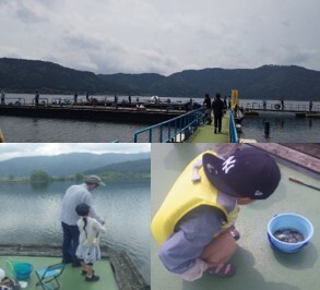 外来魚駆除釣り大会の様子