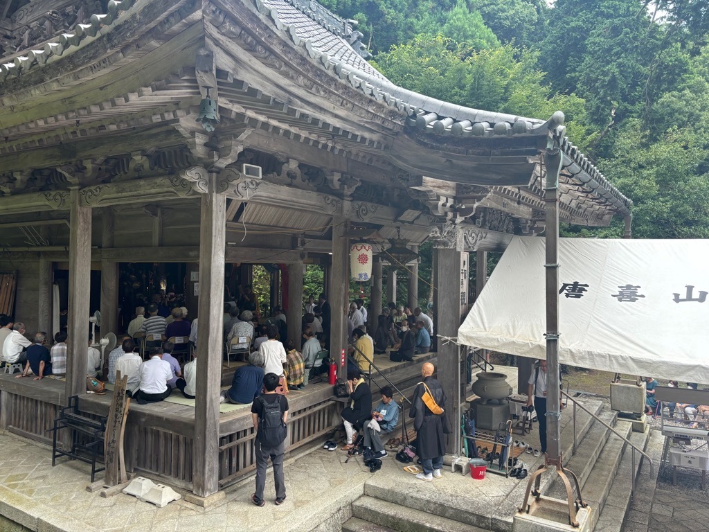 参拝の様子