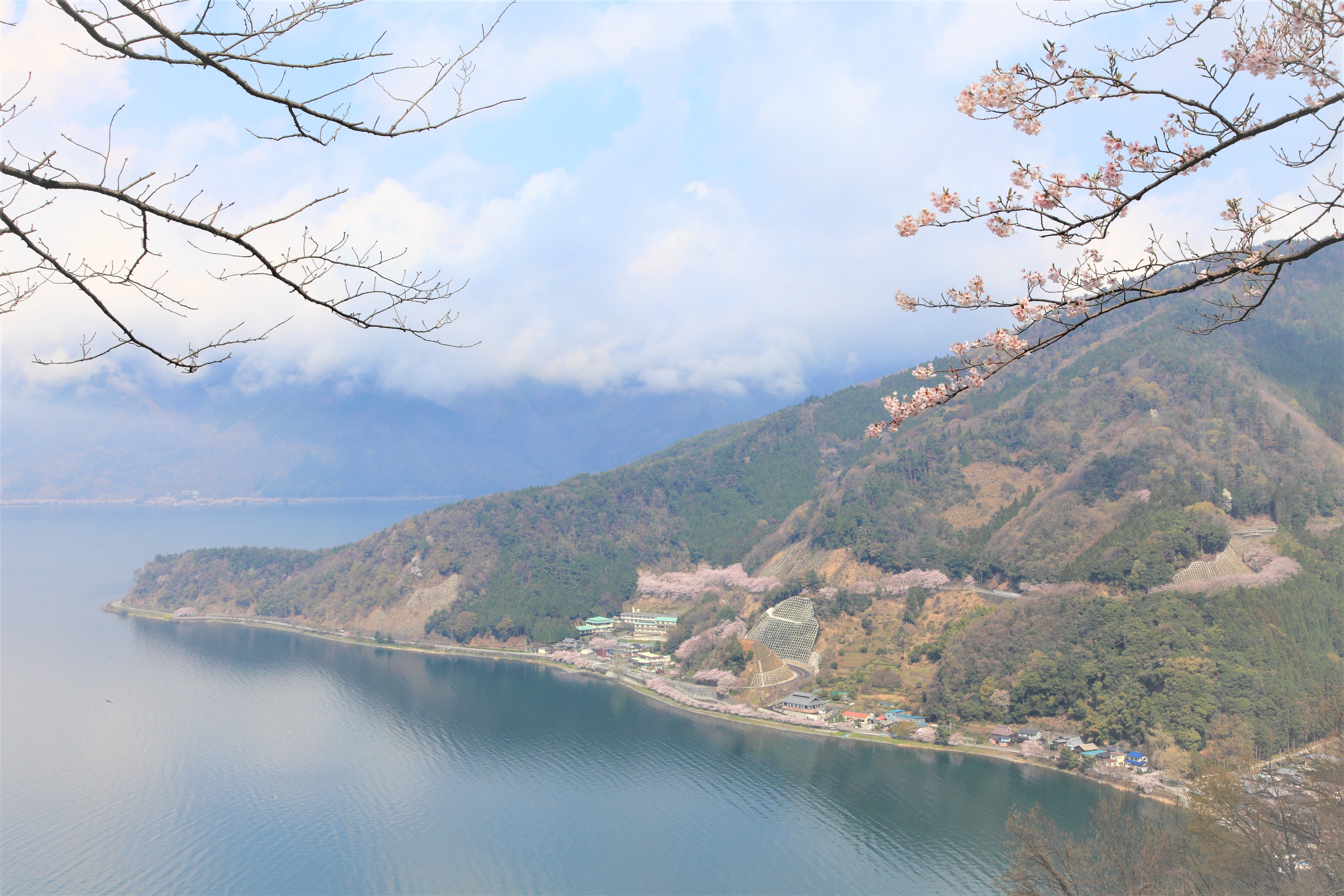 奥びわ湖パークウェイからの景色