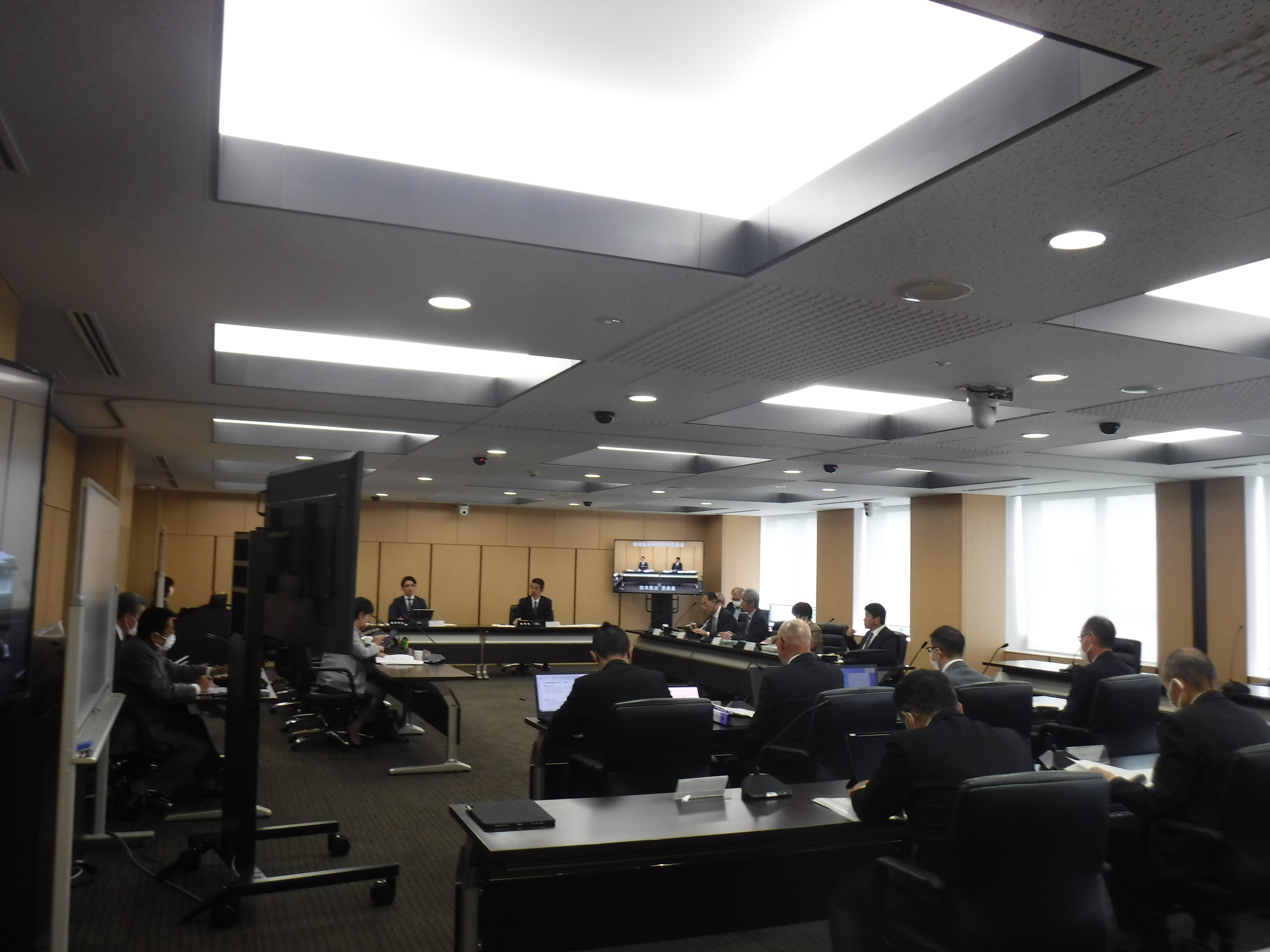 地域医療再編特別委員会の様子