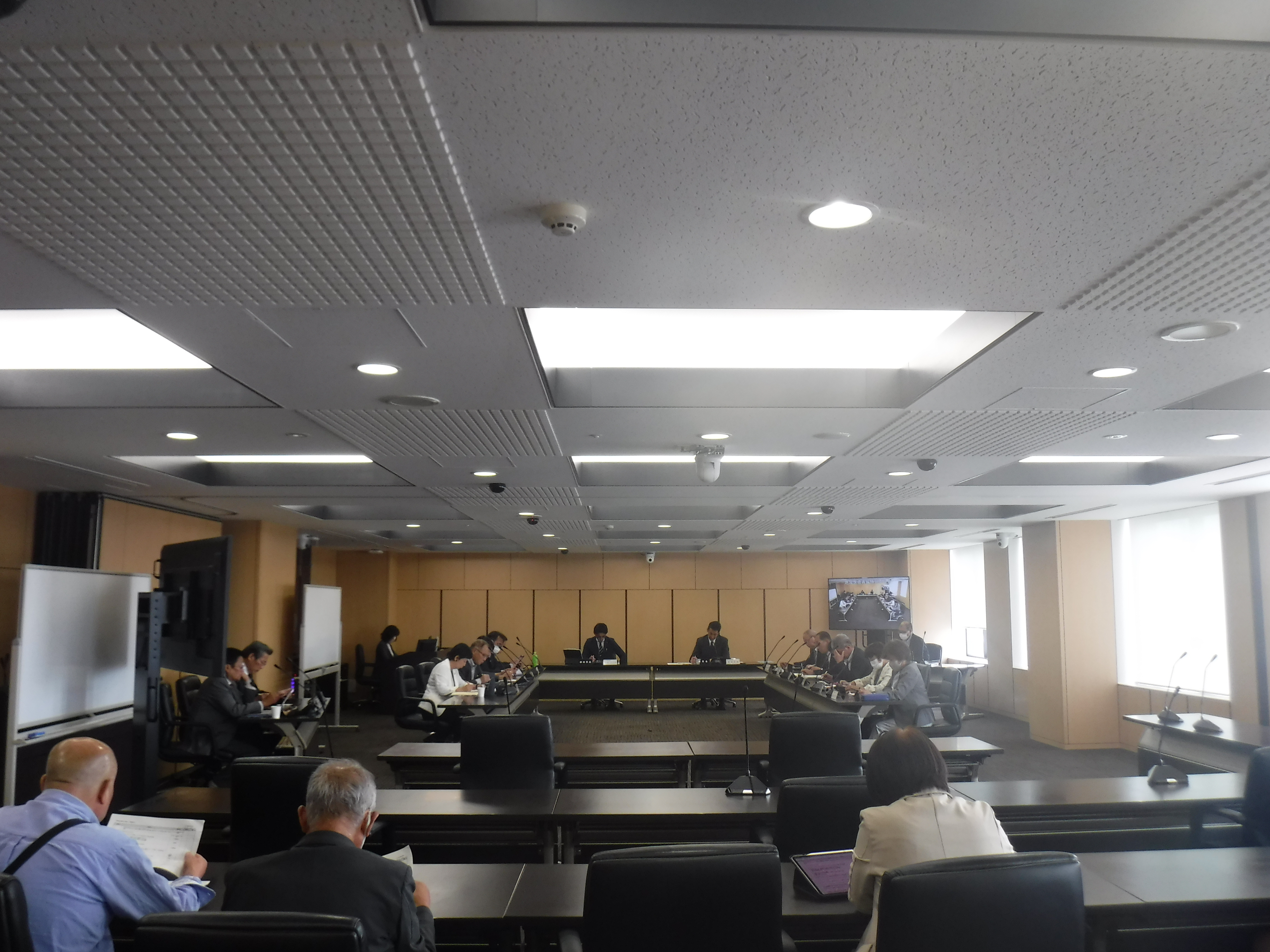 地域医療再編特別委員会の様子