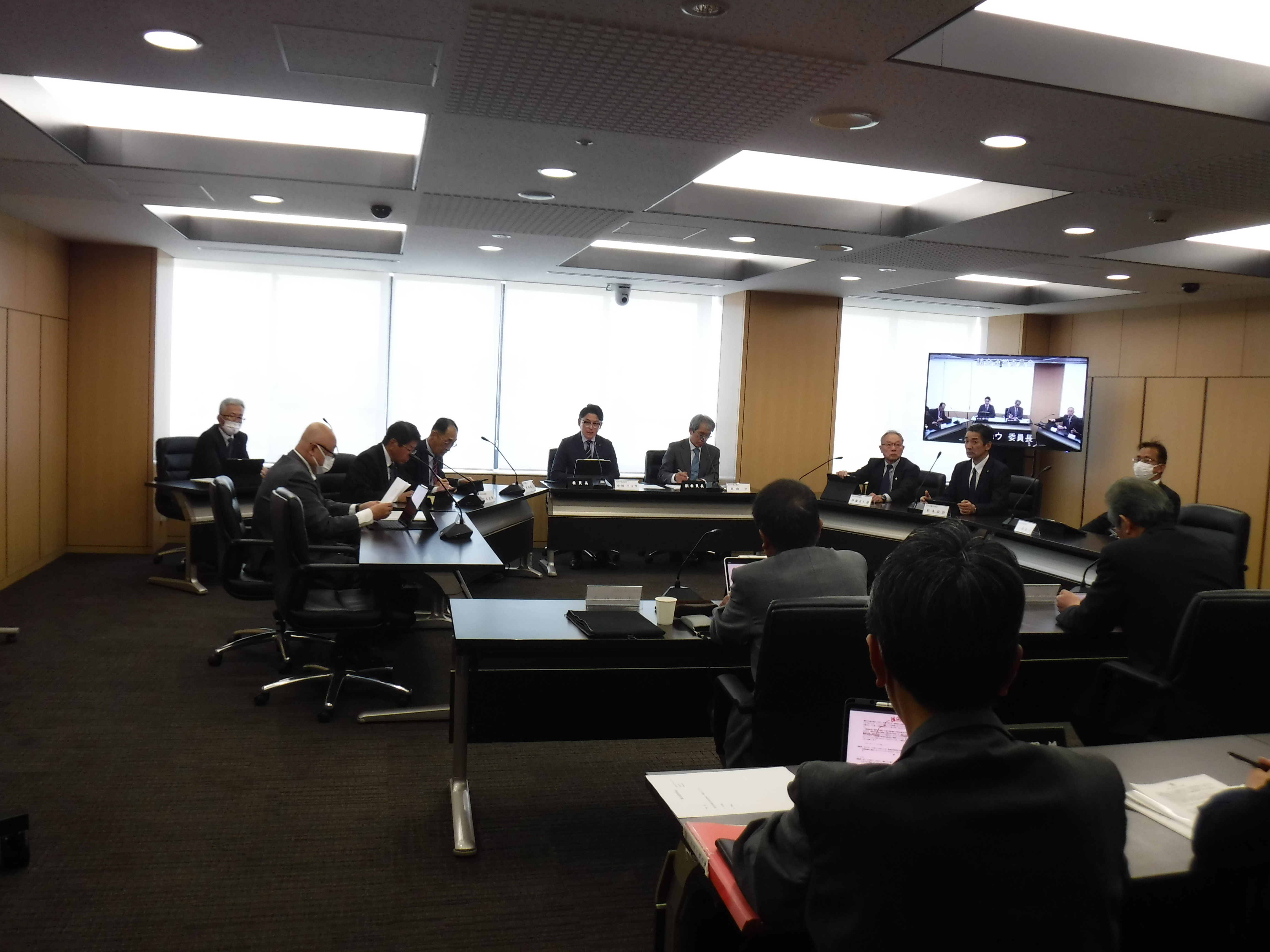 議会運営委員会の様子