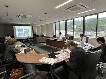高梁市での視察の様子