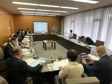知多市での視察の様子