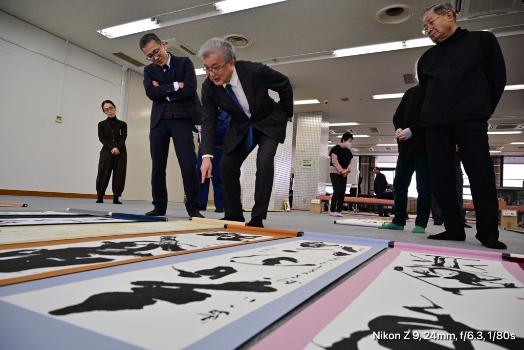 書き初め展覧会_01