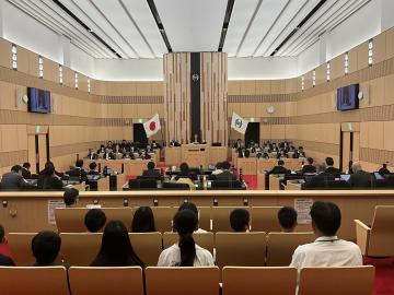 議場の様子