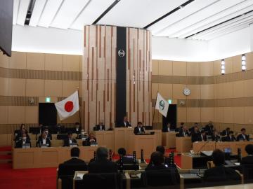 議場の様子