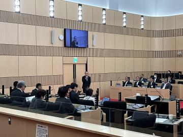 議場の様子