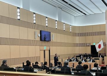 議場の様子