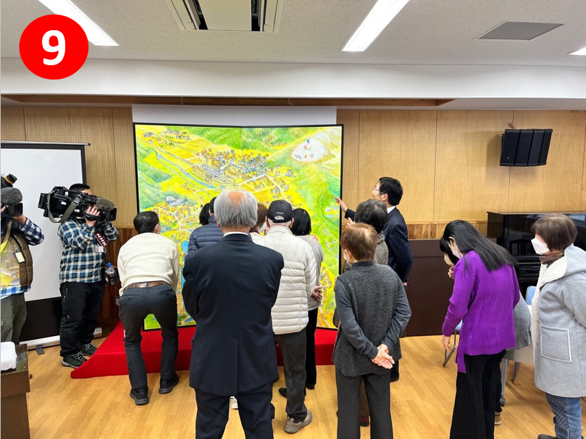 ふるさと絵屏風の絵解き会