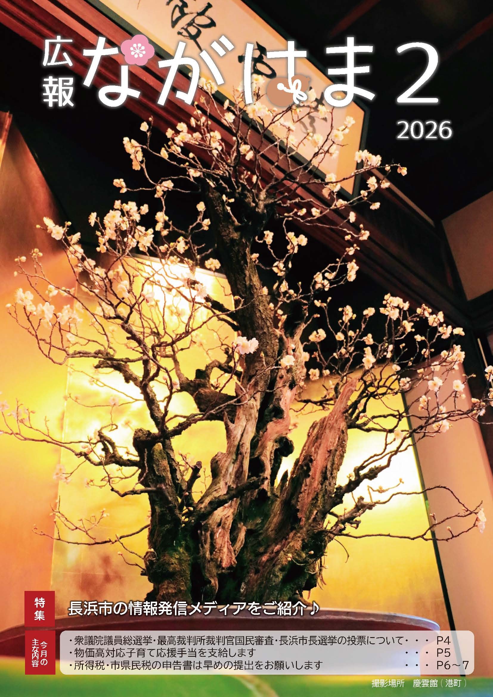 広報ながはま2月号