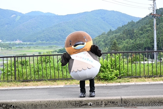 西浅井町内を歩く野洲のおっさん_1
