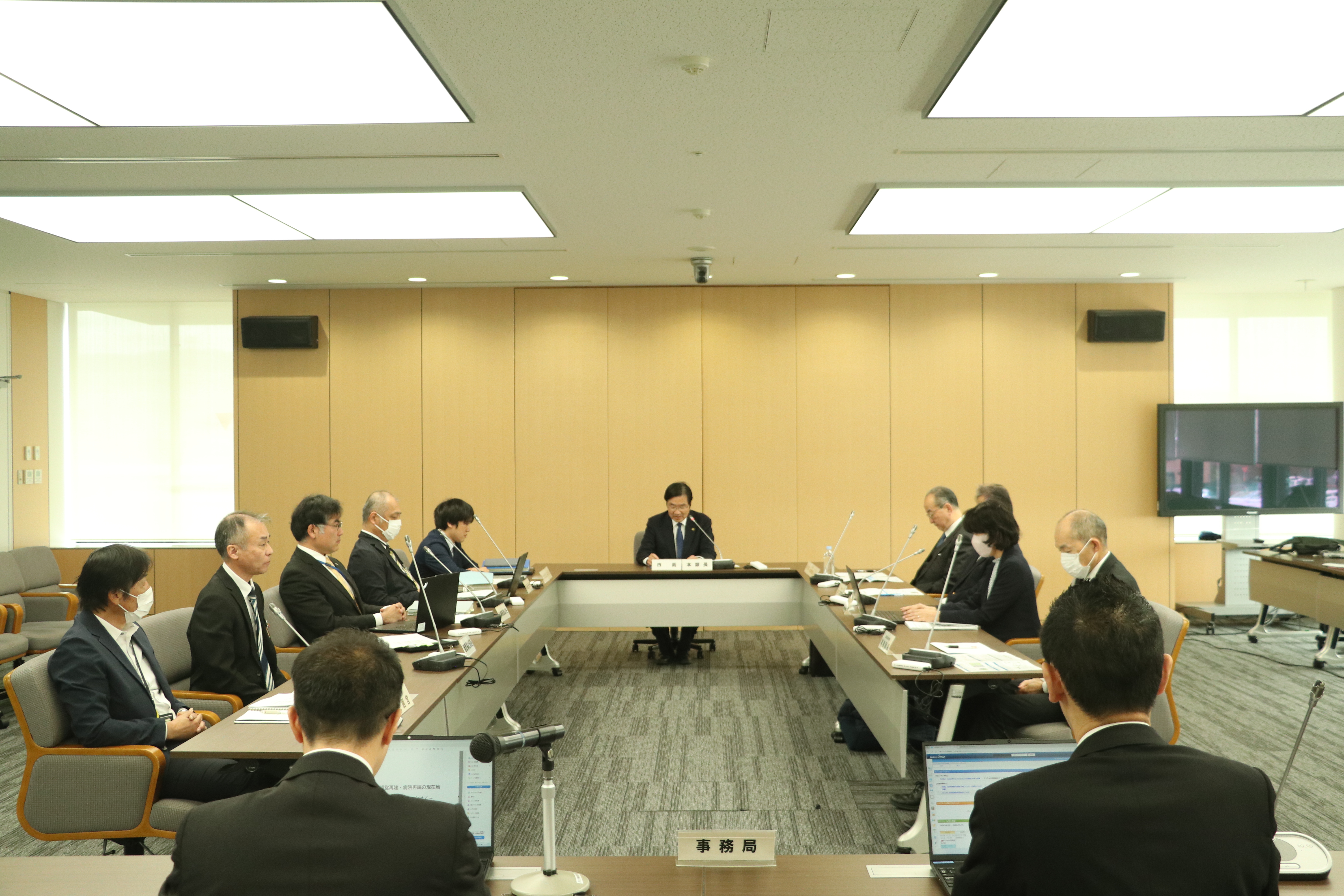 長浜市病院再建・再編推進本部会議