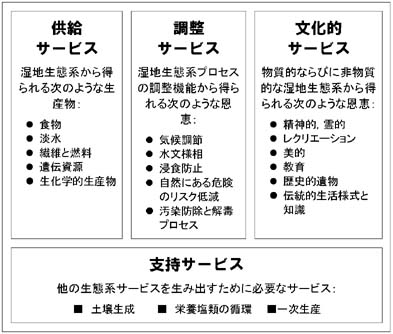 �}�P�D���Ԍn�T�[�r�X�̂S�̃J�e�S���[�����n�ɓK�p�����ꍇ�Ɏ�����鉶�b�D